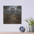 'Czacha' by Dariusz Klimczak – Metal Wall Art, 12x12 room view