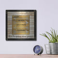 'Buffalo Merry Christmas' by Cindy Jacobs – Metal Wall Art, 12x12 room view