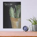 'You Matter Cactus' by Cindy Jacobs – Metal Wall Art, 12x16 room view