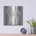 'Beef EXC' by Cindy Jacobs – Metal Wall Art, 12x12 room view