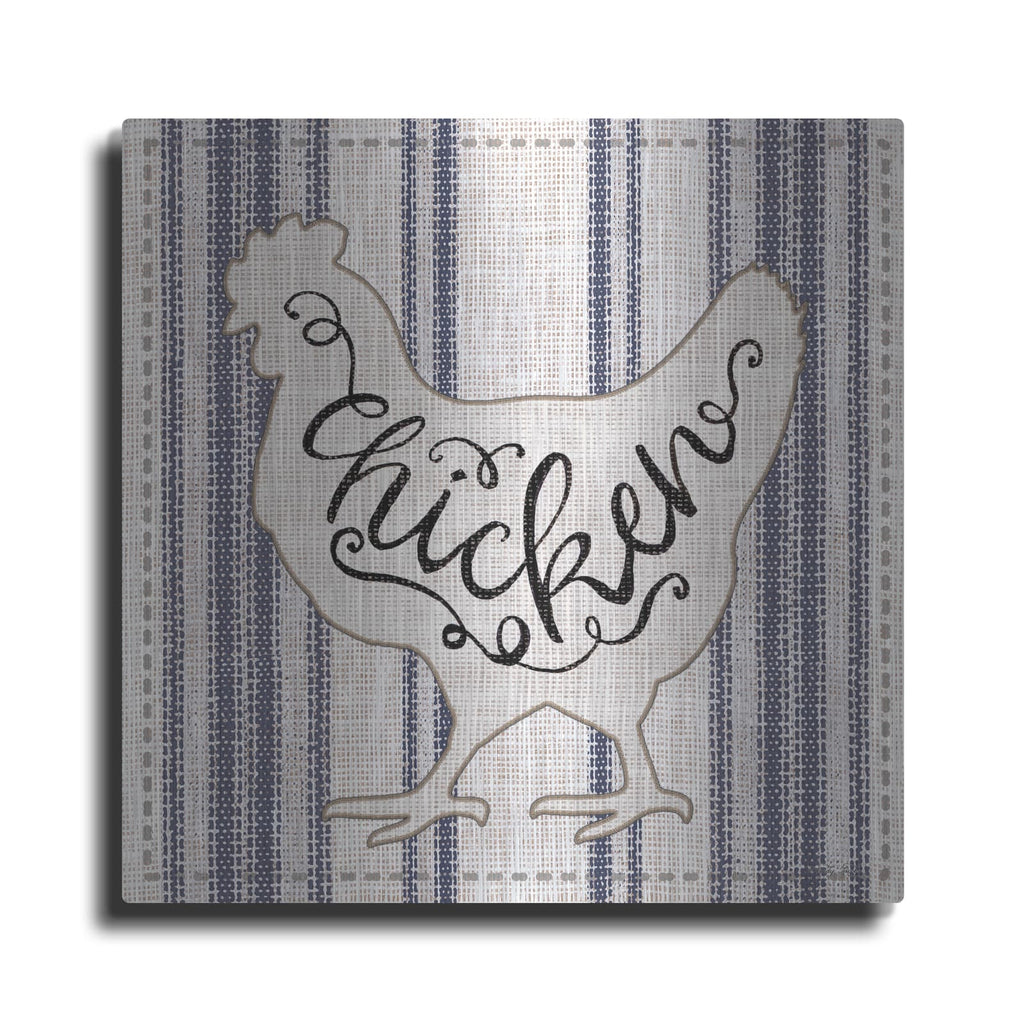 'Chicken' by Cindy Jacobs – Metal Wall Art