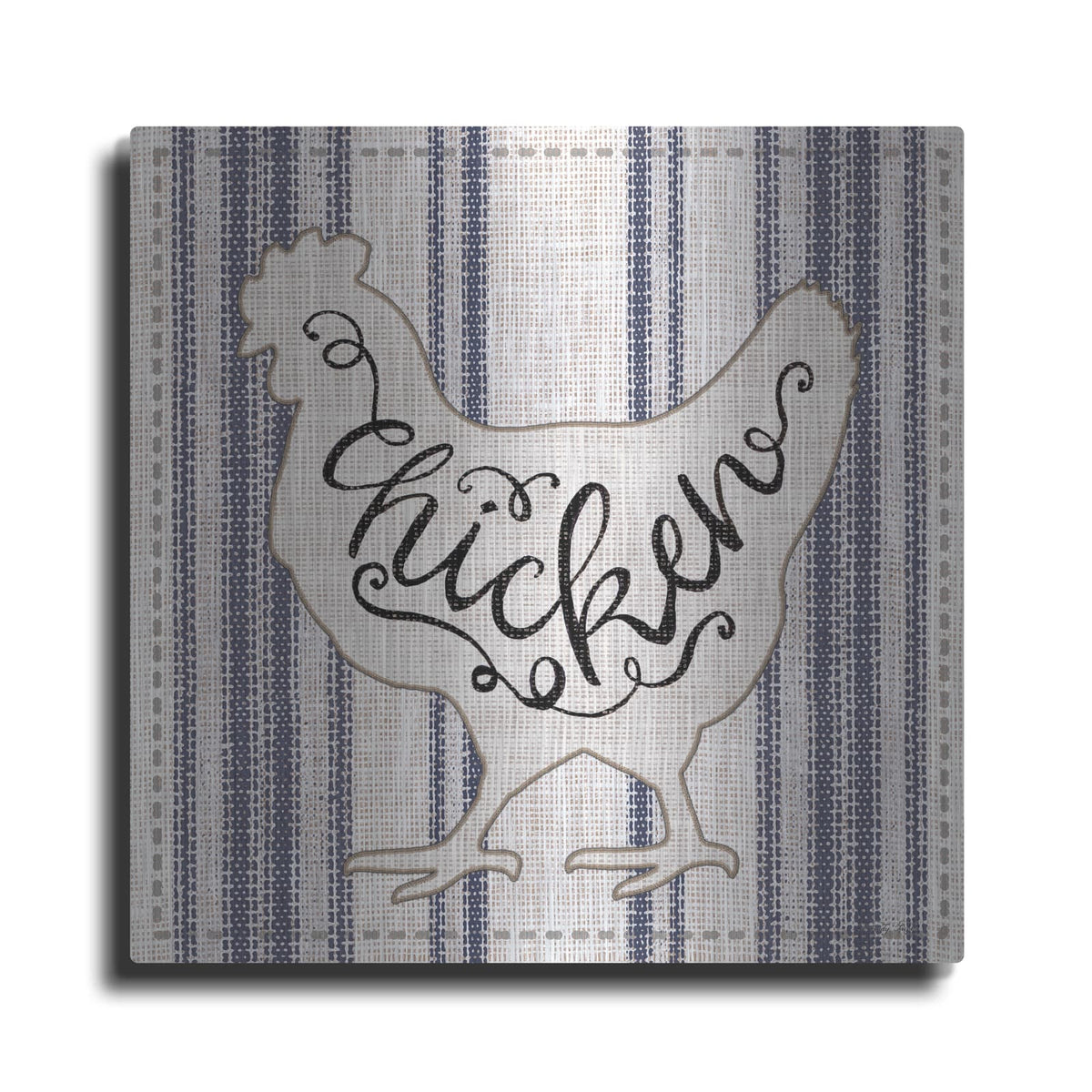 'Chicken' by Cindy Jacobs – Metal Wall Art