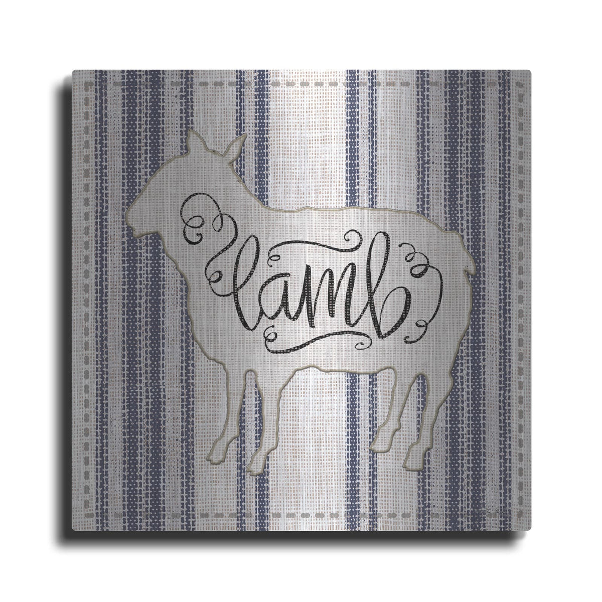 'Lamb' by Cindy Jacobs – Metal Wall Art