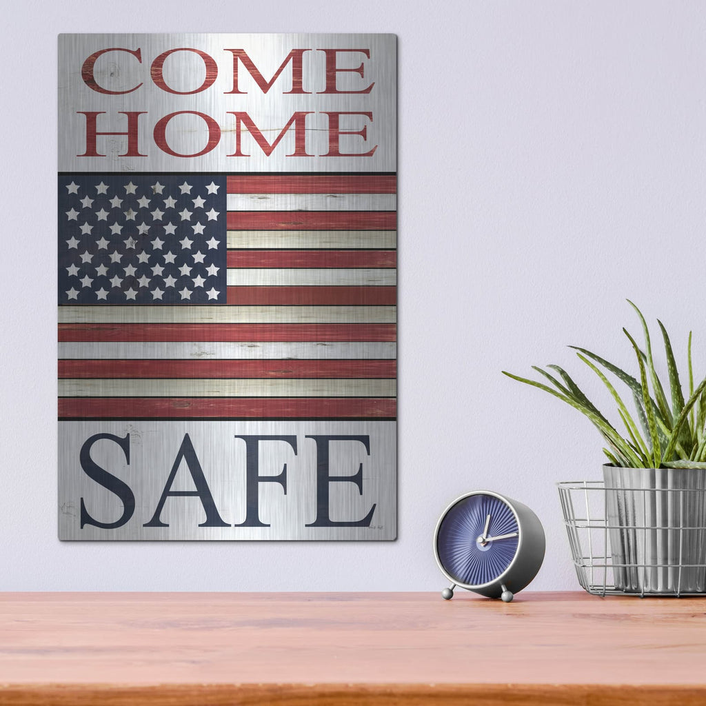 'Come Home Safe Patriot' by Cindy Jacobs – Metal Wall Art, 12x16 room view