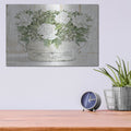 'Roses in White' by Cindy Jacobs – Metal Wall Art, 16x12 room view