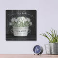 'Never Stop Believing' by Cindy Jacobs – Metal Wall Art, 12x12 room view