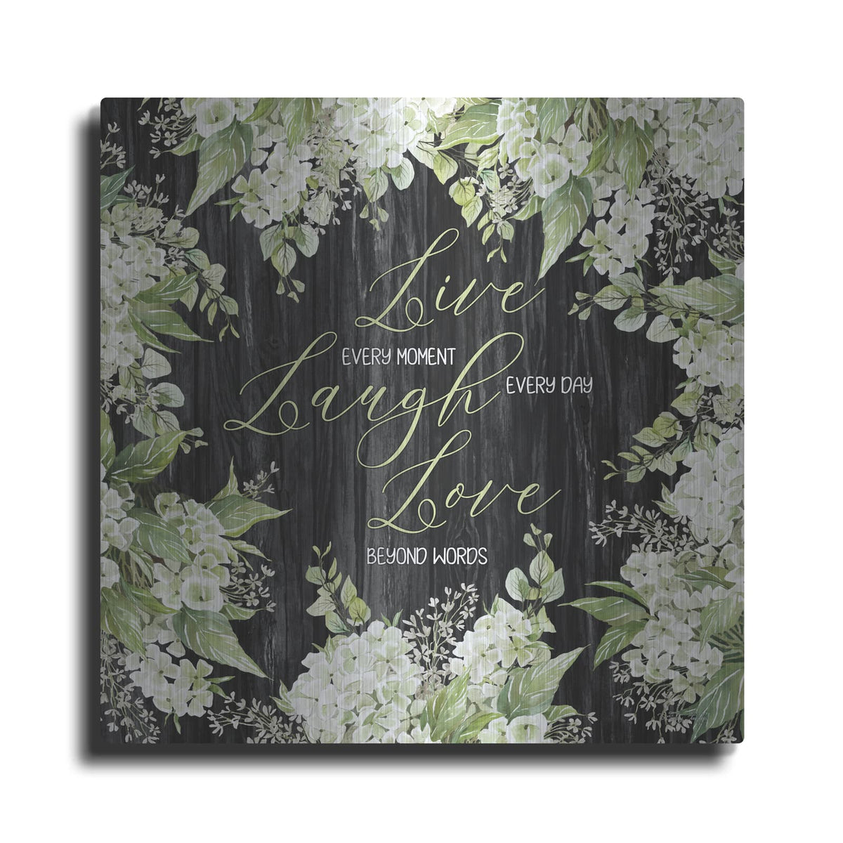 'Live Every Moment' by Cindy Jacobs – Metal Wall Art