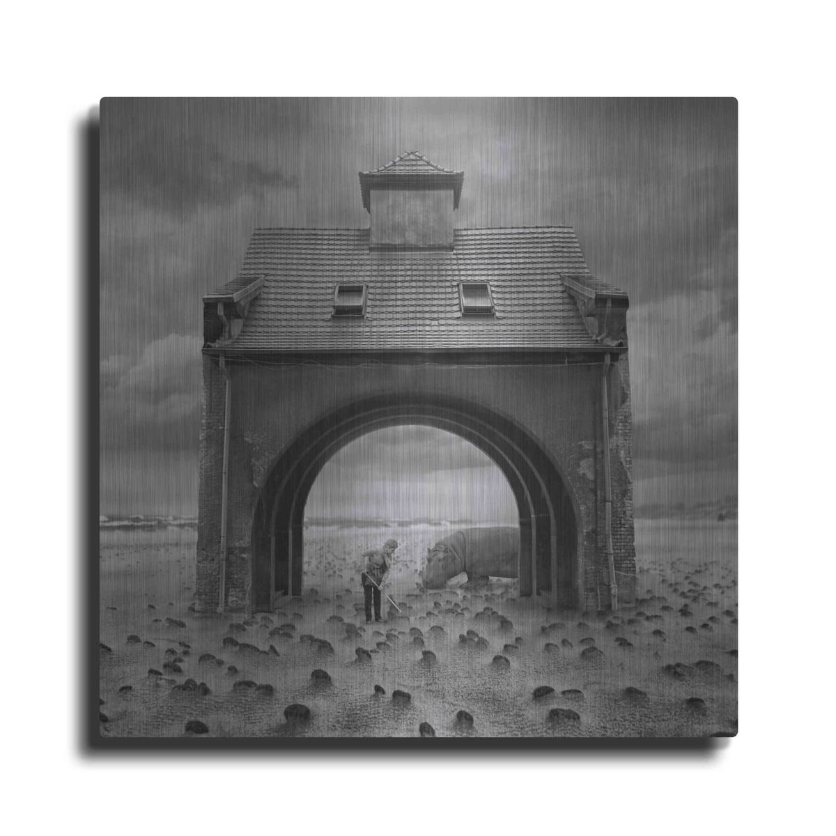 'Gate' by Dariusz Klimczak – Metal Wall Art