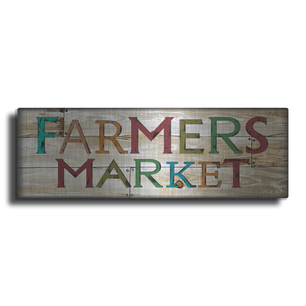 'Farmer's Market Colorful' by Cindy Jacobs – Metal Wall Art