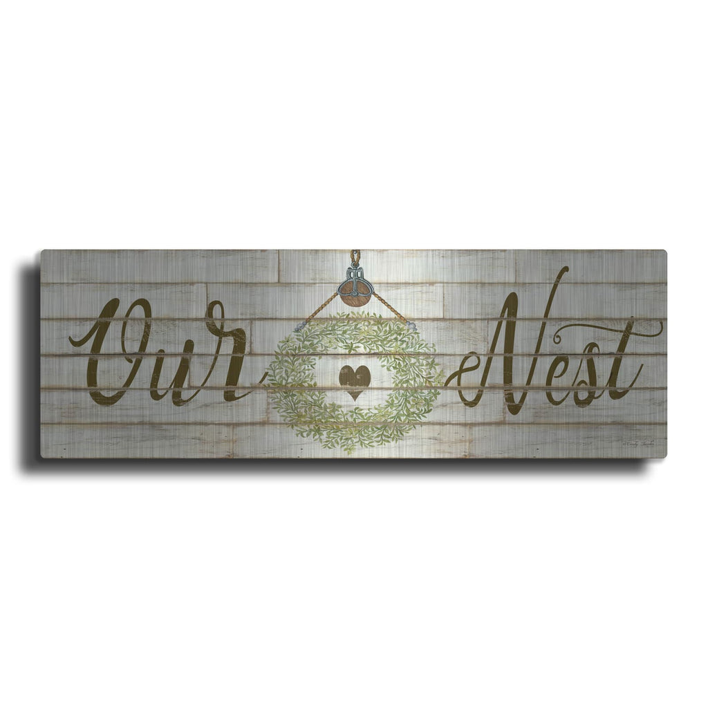 'Our Nest' by Cindy Jacobs – Metal Wall Art
