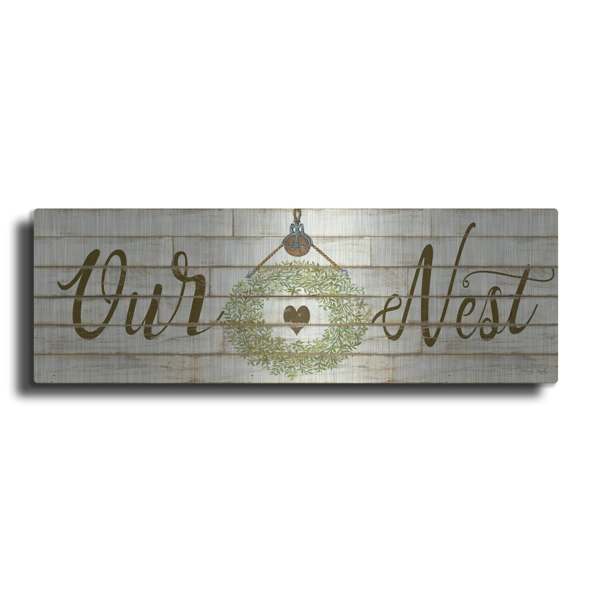 'Our Nest' by Cindy Jacobs – Metal Wall Art