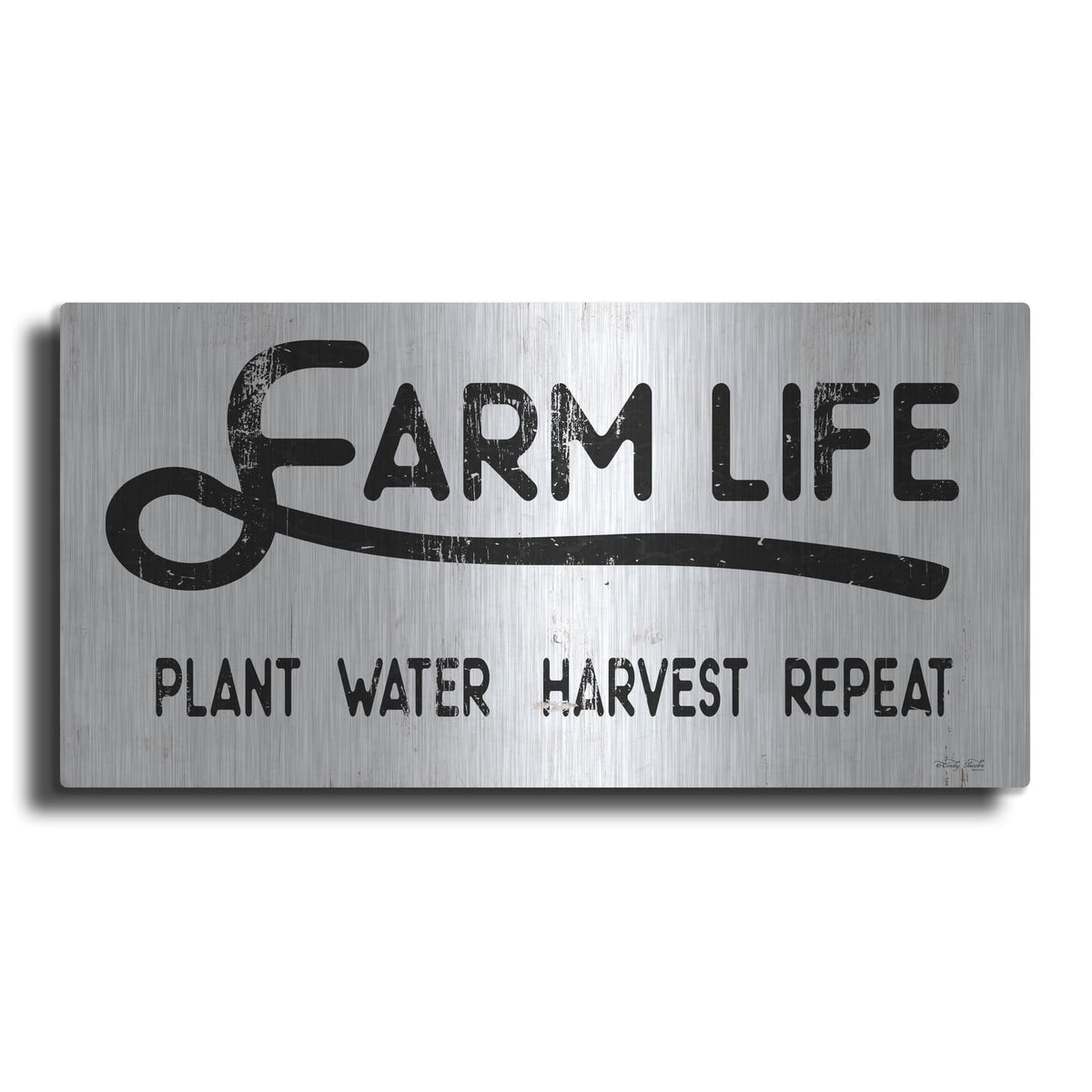 'Farm Life' by Cindy Jacobs – Metal Wall Art