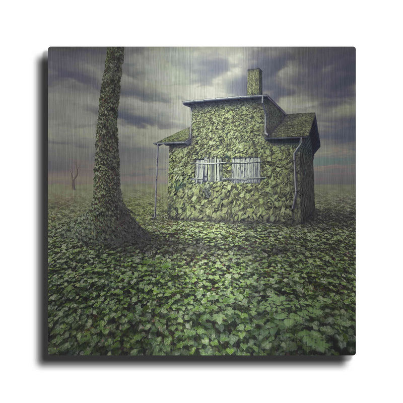 'House of Leaves' by Dariusz Klimczak – Metal Wall Art