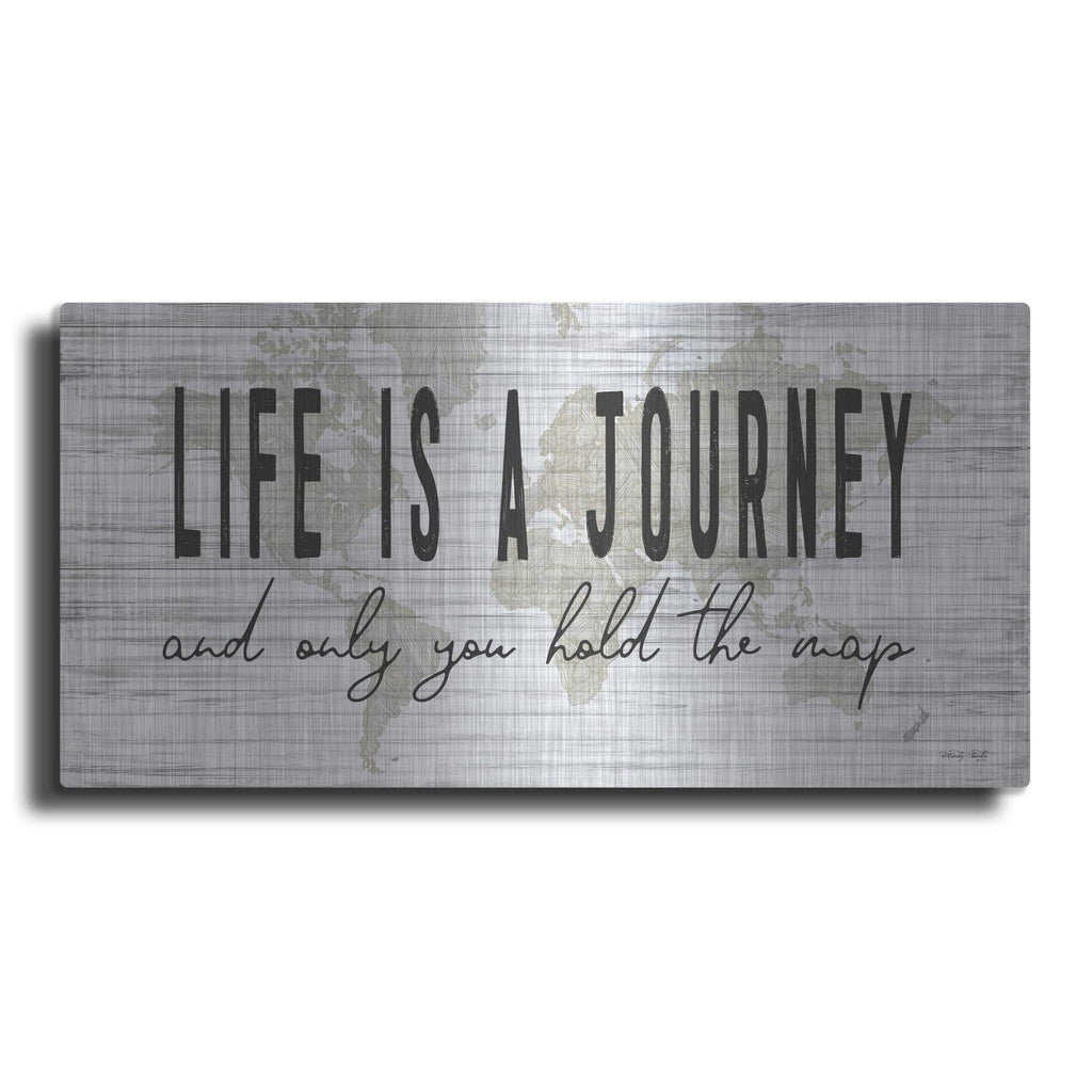 'Life is a Journey' by Cindy Jacobs – Metal Wall Art
