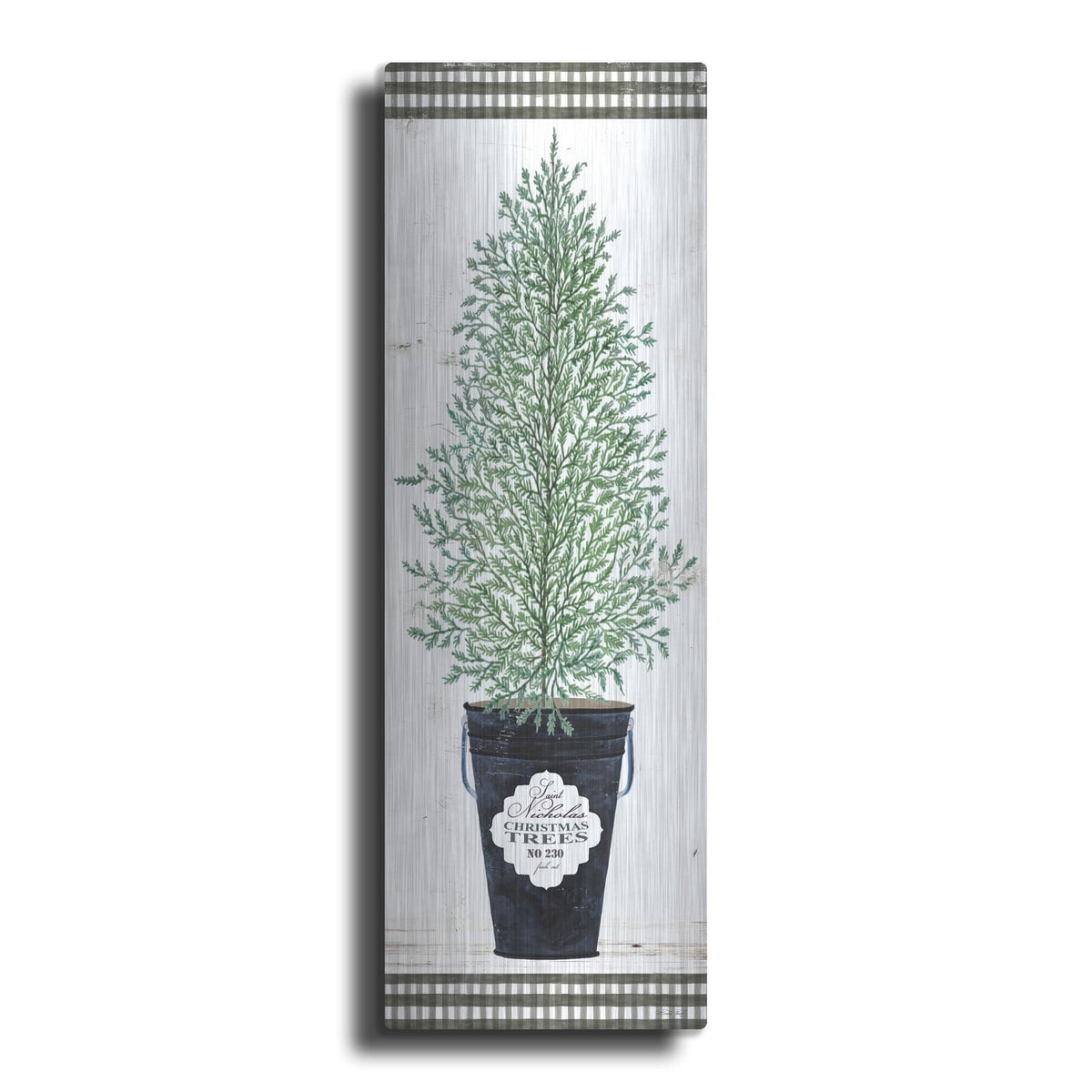 'Cedar Tree' by Cindy Jacobs – Metal Wall Art