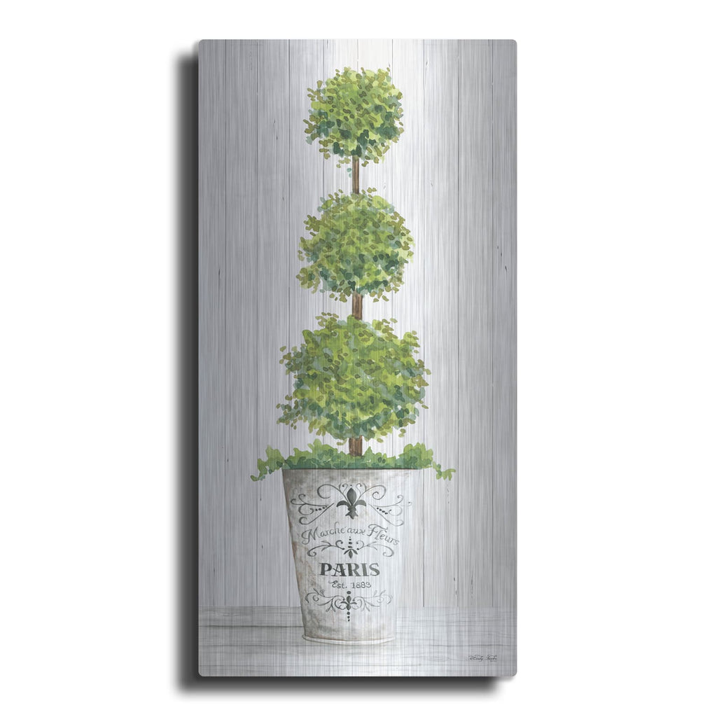 'Topiary Paris' by Cindy Jacobs – Metal Wall Art