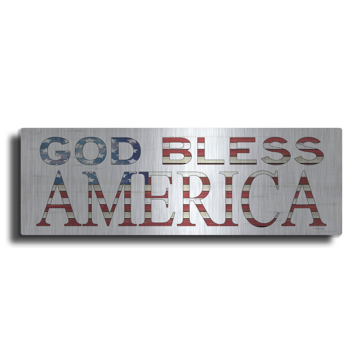 'God Bless America II' by Cindy Jacobs – Metal Wall Art