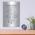 'In This House Military Family' by Cindy Jacobs – Metal Wall Art, 12x16 room view