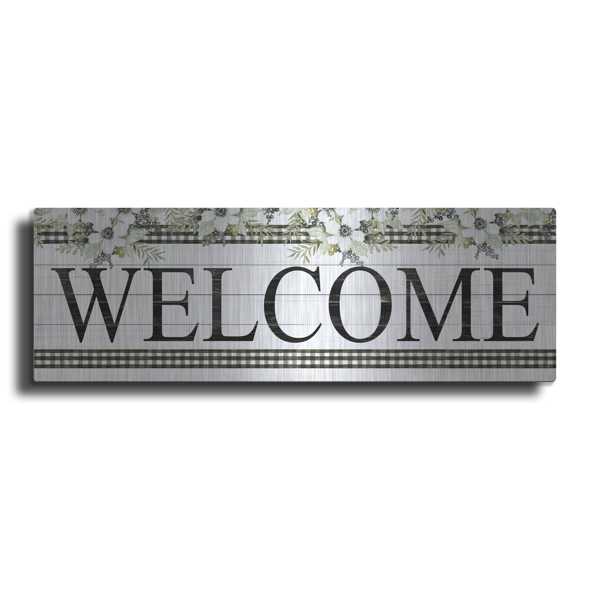 'Welcome' by Cindy Jacobs – Metal Wall Art