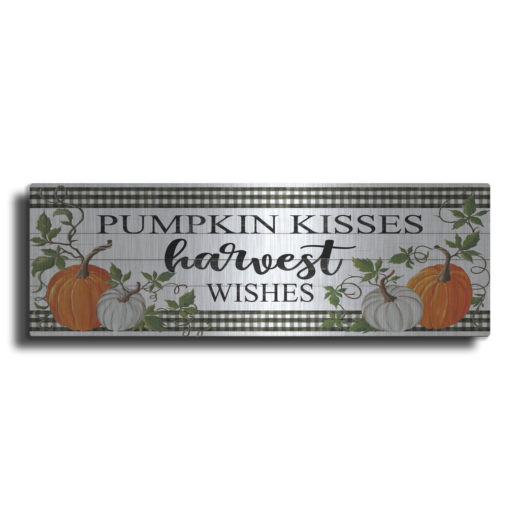 'Pumpkin Kisses' by Cindy Jacobs – Metal Wall Art