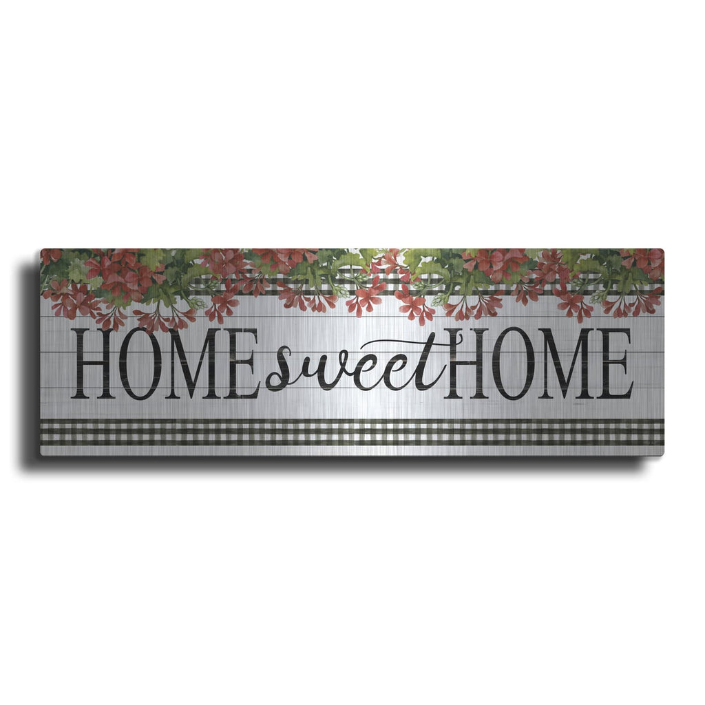 'Home Sweet Home Banner' by Cindy Jacobs – Metal Wall Art