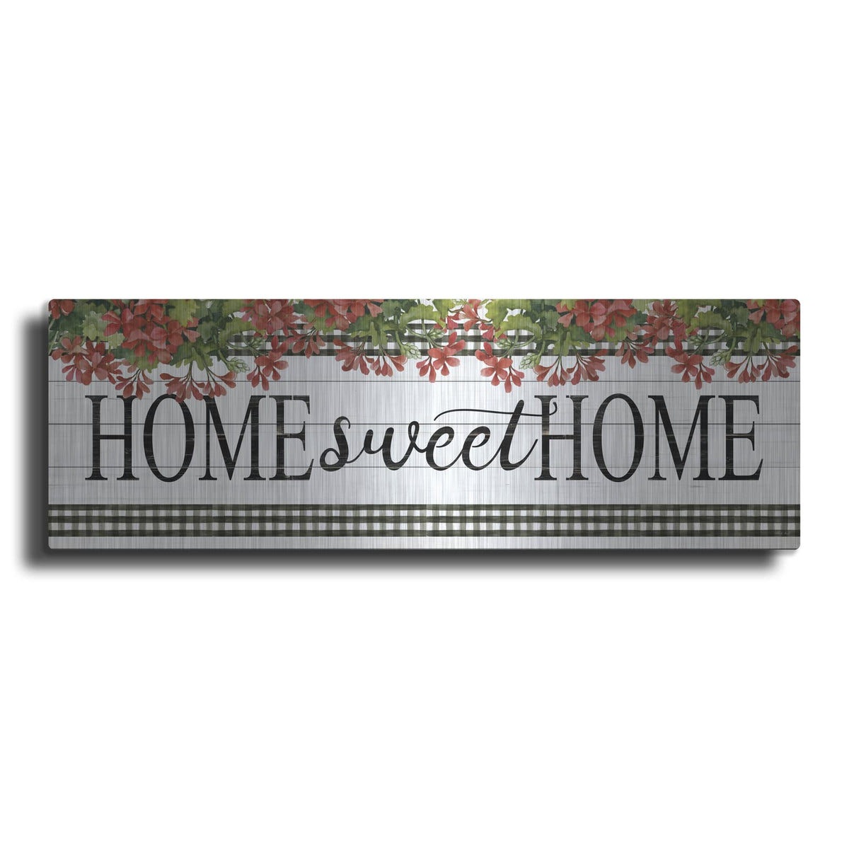 'Home Sweet Home Banner' by Cindy Jacobs – Metal Wall Art