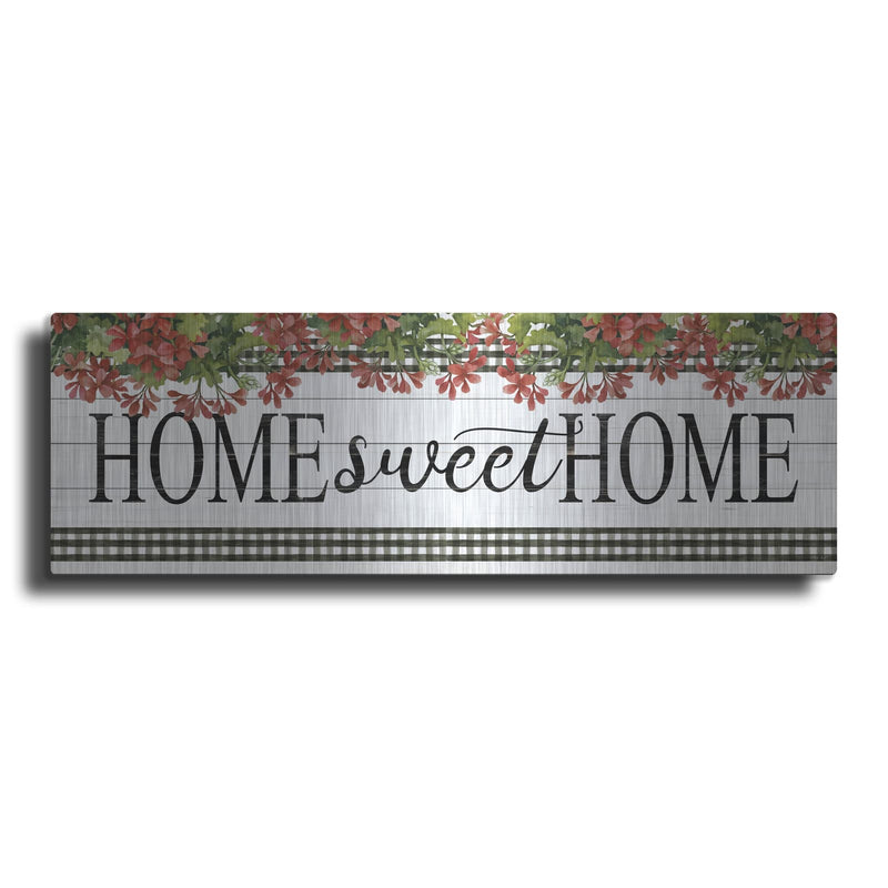 'Home Sweet Home Banner' by Cindy Jacobs – Metal Wall Art