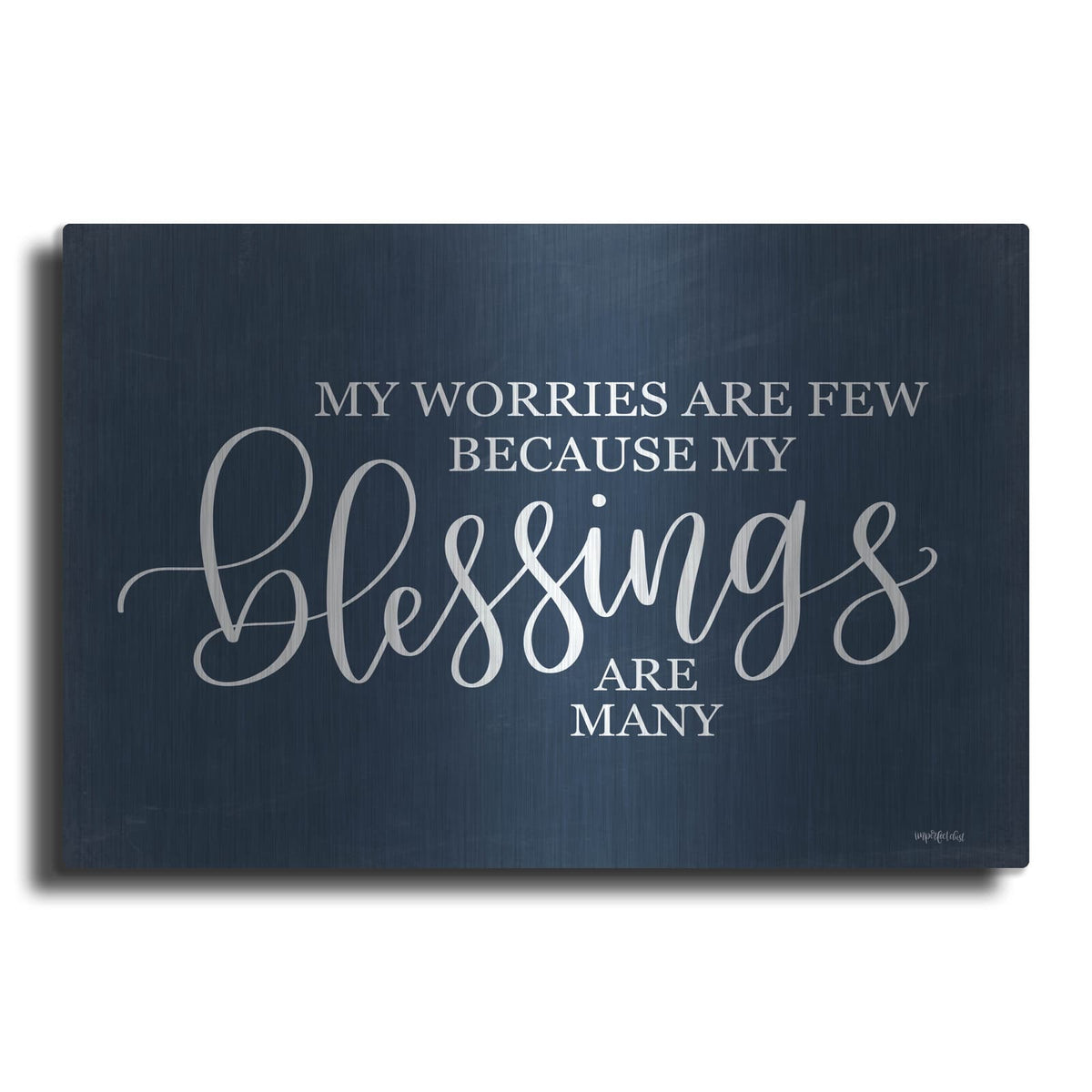 'My Blessings are Many II' by Imperfect Dust – Metal Wall Art