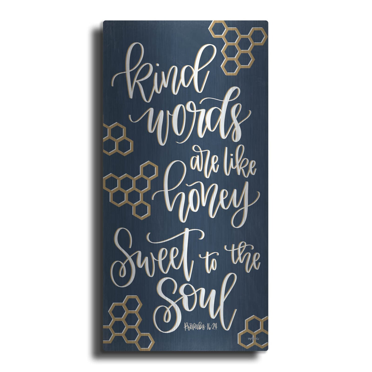 'Kind Words' by Imperfect Dust – Metal Wall Art
