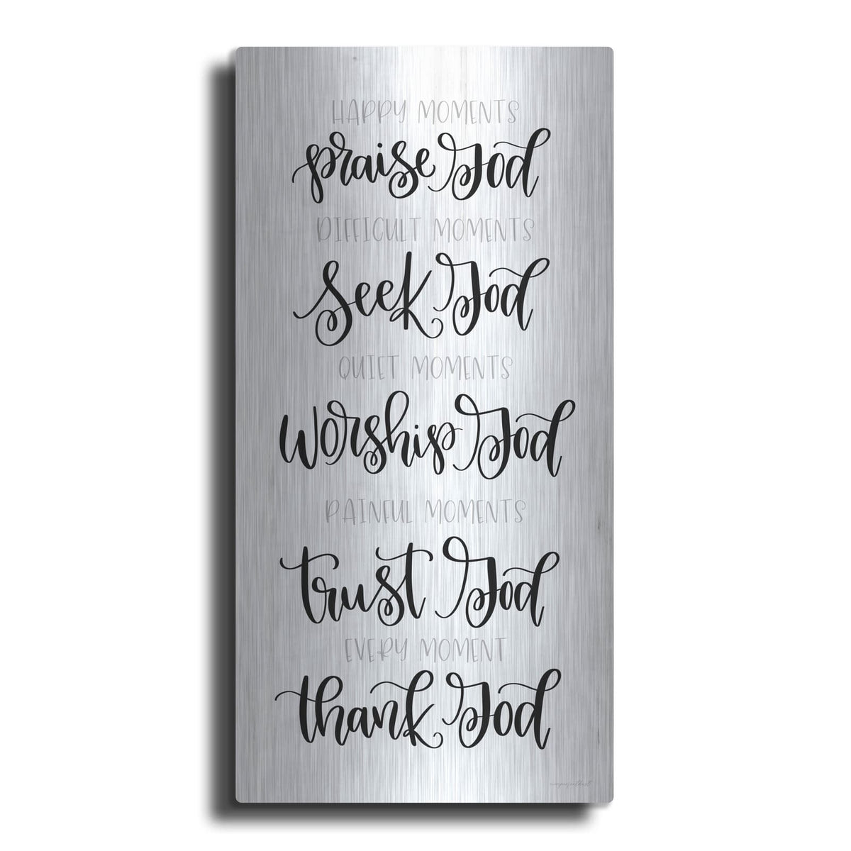 'Moments' by Imperfect Dust – Metal Wall Art