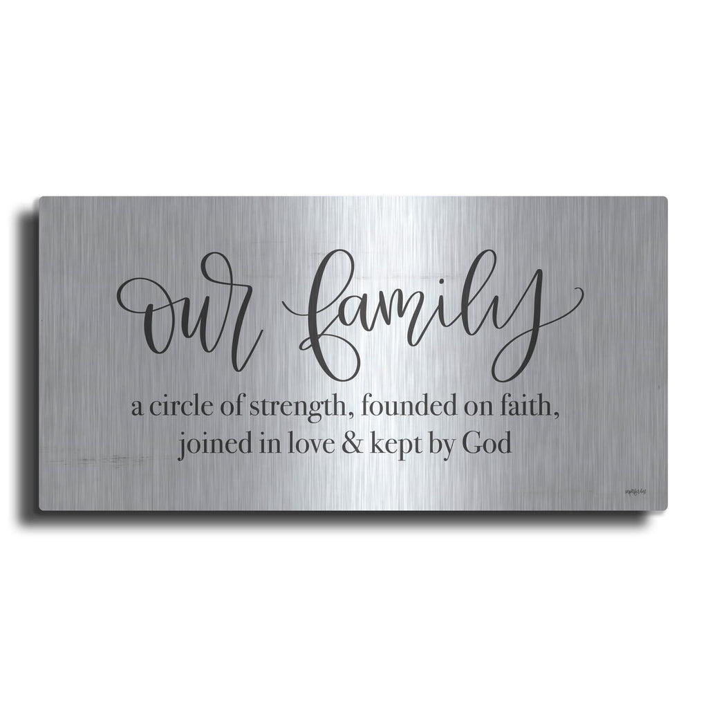 'Circle of Strength' by Imperfect Dust – Metal Wall Art