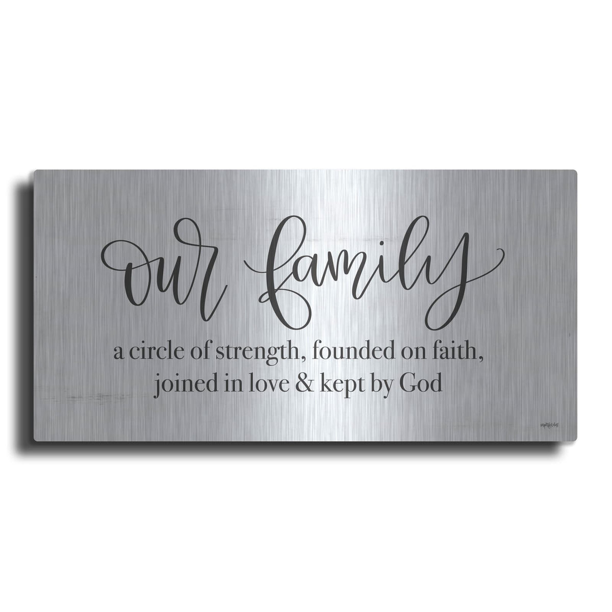 'Circle of Strength' by Imperfect Dust – Metal Wall Art