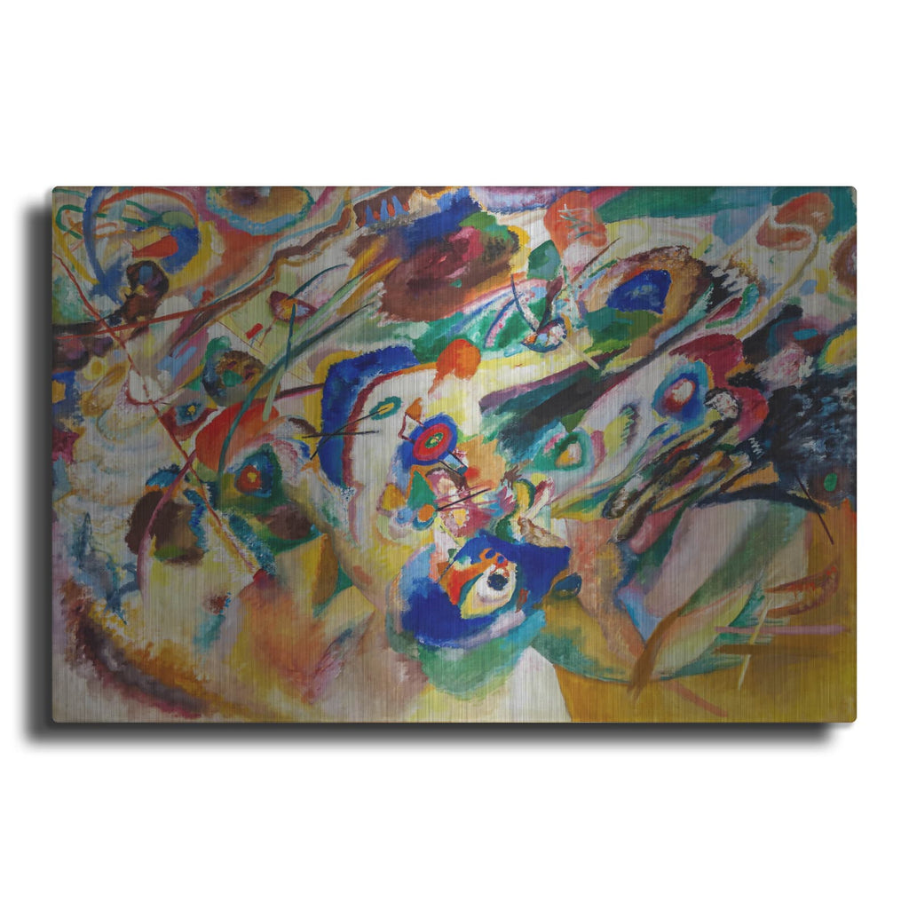 'Sketch 2 for Composition VII' by Wassily Kandinsky – Metal Wall Art