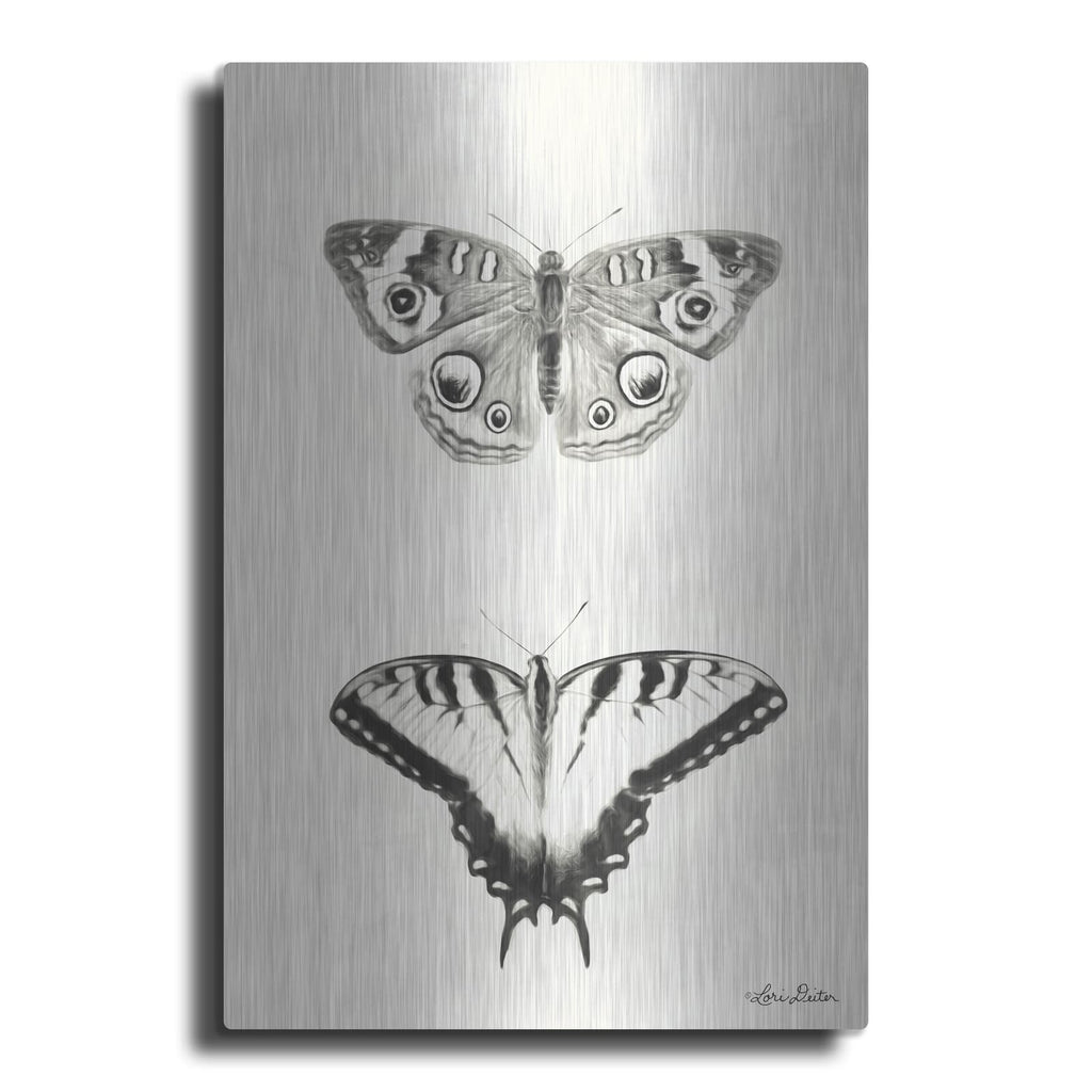 'Butterflies' by Lori Deiter – Metal Wall Art