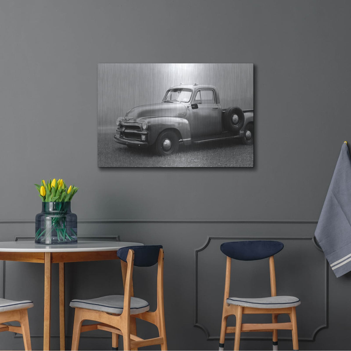 '1954 Chevy Pick-Up' by Lori Deiter – Metal Wall Art, 36x24 room view
