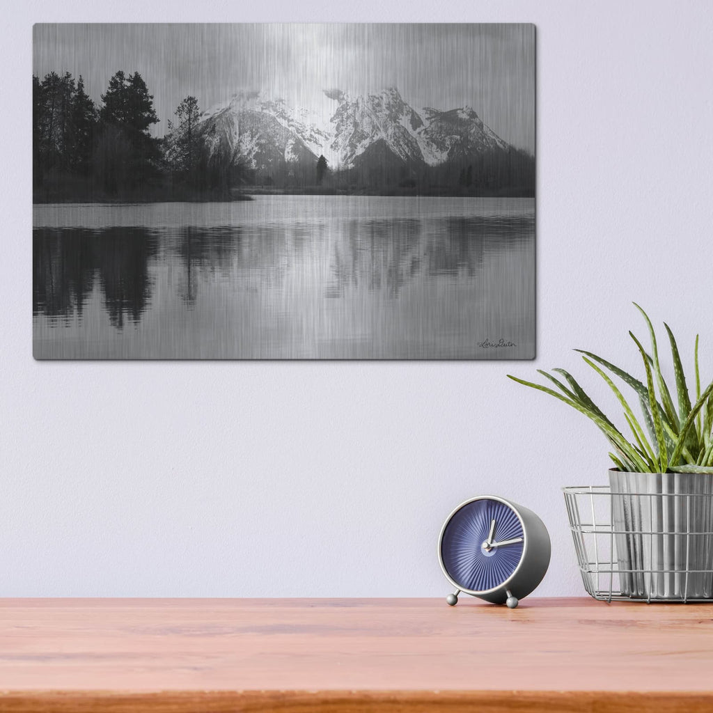 'Oxbow Bend' by Lori Deiter – Metal Wall Art, 16x12 room view