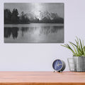 'Oxbow Bend' by Lori Deiter – Metal Wall Art, 16x12 room view
