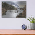 'Swiftcurrent Falls' by Lori Deiter – Metal Wall Art, 16x12 room view