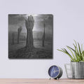 'Rentgen' by Dariusz Klimczak – Metal Wall Art, 12x12 room view