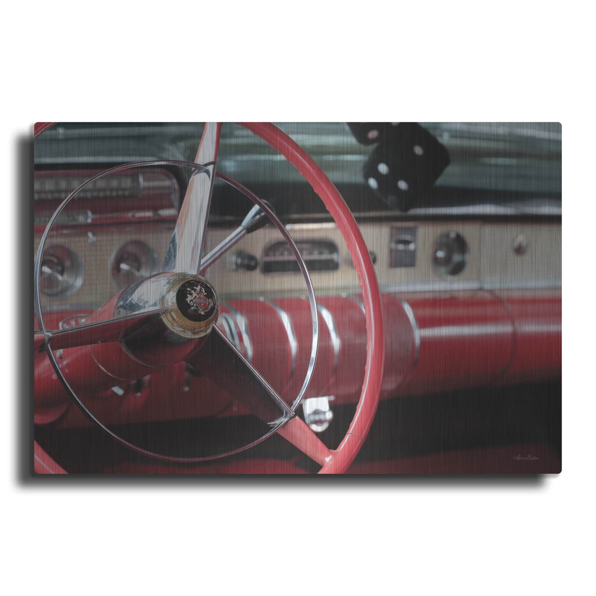 '1955 Buick Supra' by Lori Deiter – Metal Wall Art