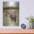 'Jackson Horse Farm' by Lori Deiter – Metal Wall Art, 12x16 room view