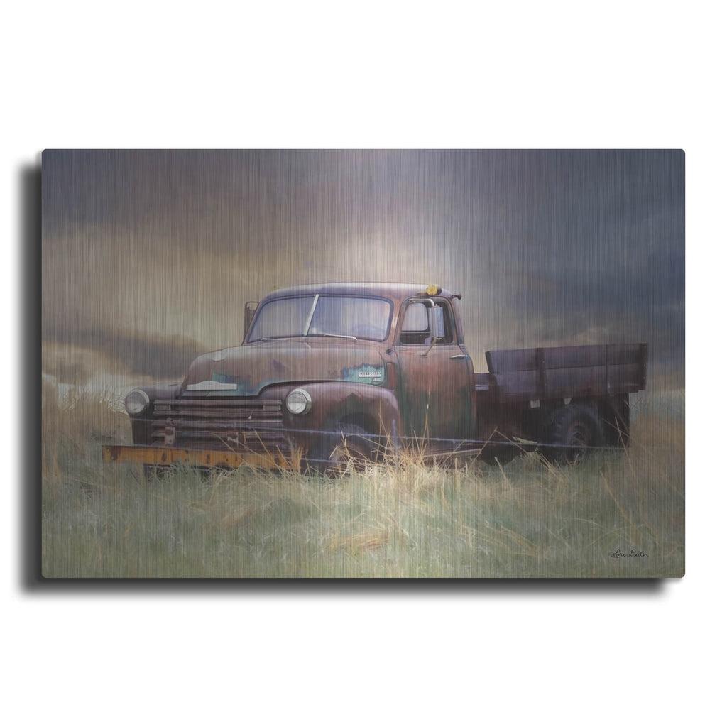 'Rusty Chevy' by Lori Deiter – Metal Wall Art