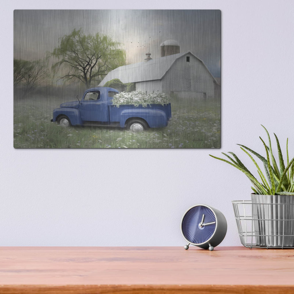 'Old Fashioned Spring' by Lori Deiter – Metal Wall Art, 16x12 room view
