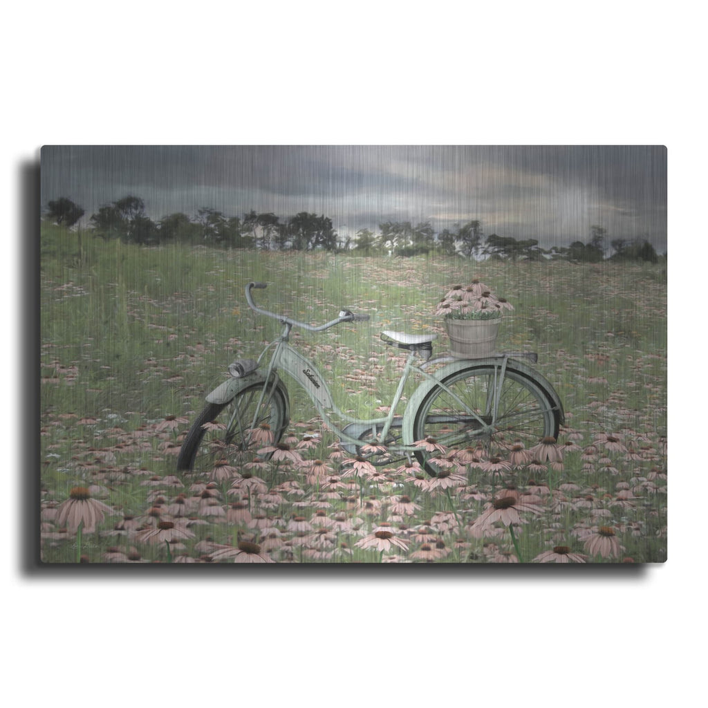 'Sagebrush Bicycle' by Lori Deiter – Metal Wall Art
