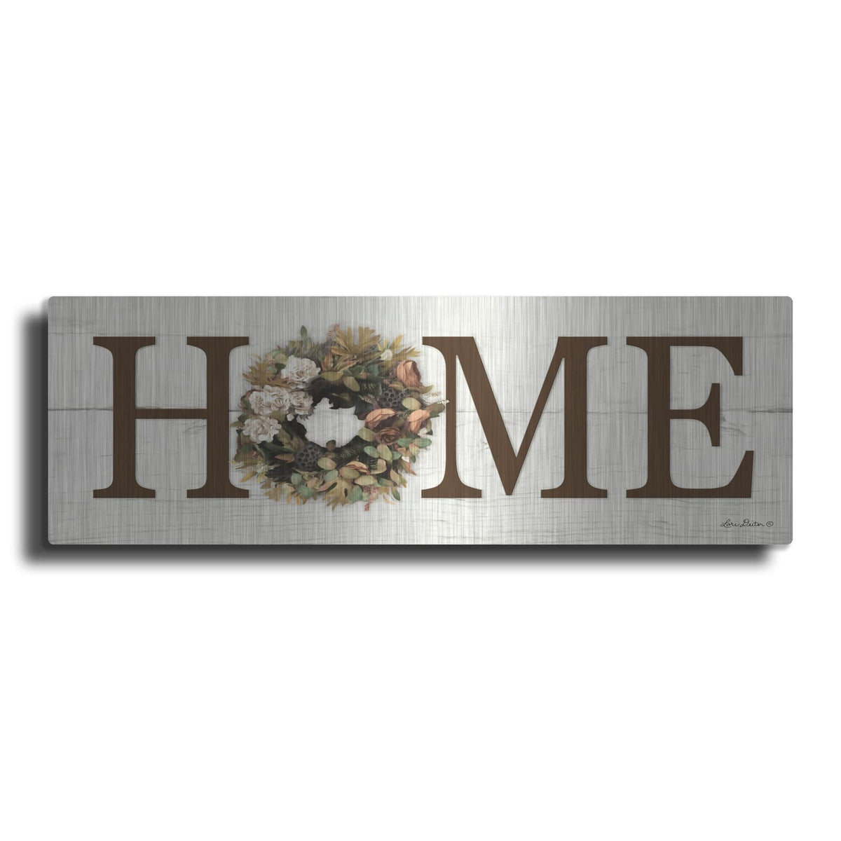 'Fall Home' by Lori Deiter – Metal Wall Art