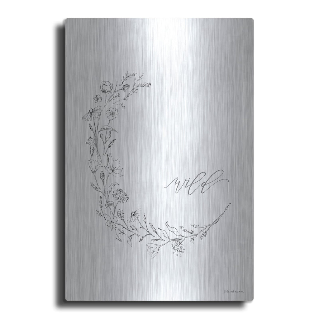'Wild Flowers' by Rachel Nieman – Metal Wall Art