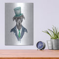 'Dapper Dog' by Rachel Nieman – Metal Wall Art, 12x16 room view