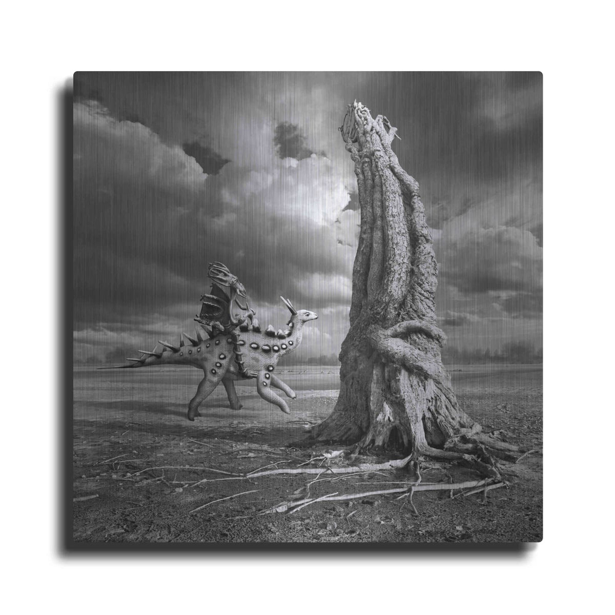 'Ancient Warrior' by Dariusz Klimczak – Metal Wall Art