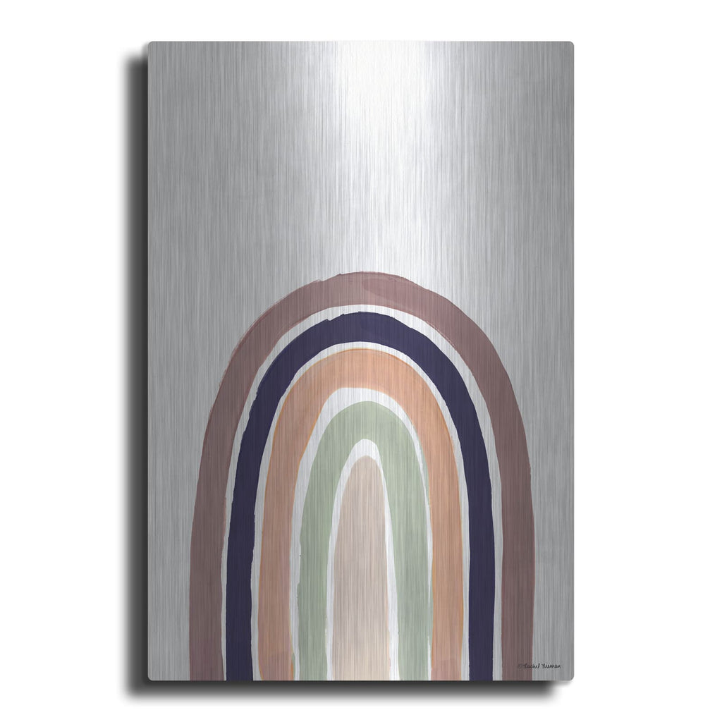 'The Modern Rainbow' by Rachel Nieman – Metal Wall Art