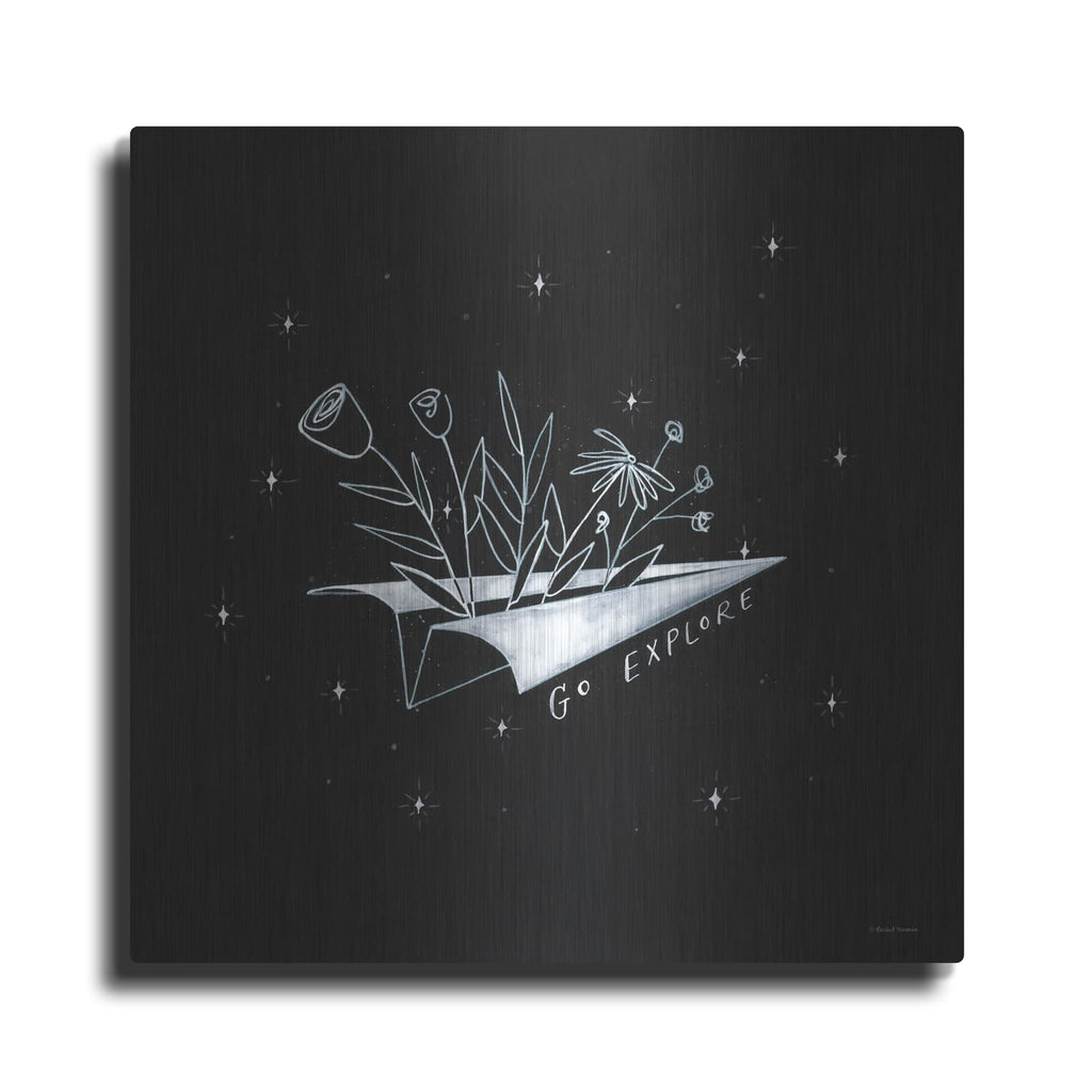 'Go Explore' by Rachel Nieman – Metal Wall Art